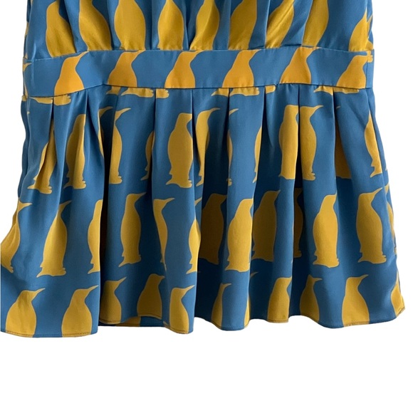 Anthropologie Charlotte.By Charlotte Taylor Penguin Peplum Blouse - Picture 4 of 6